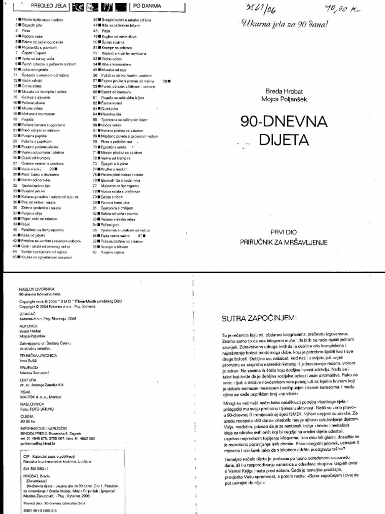knjiga un dijeta